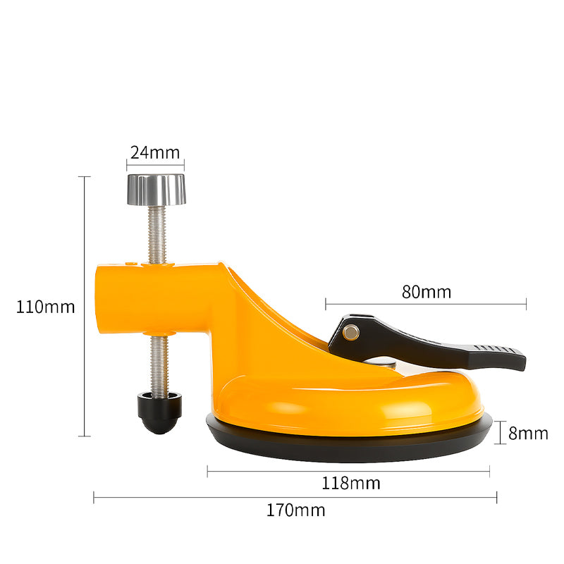 🏠 Powerful suction cups for tiles – quick installation, strong grip, professional results