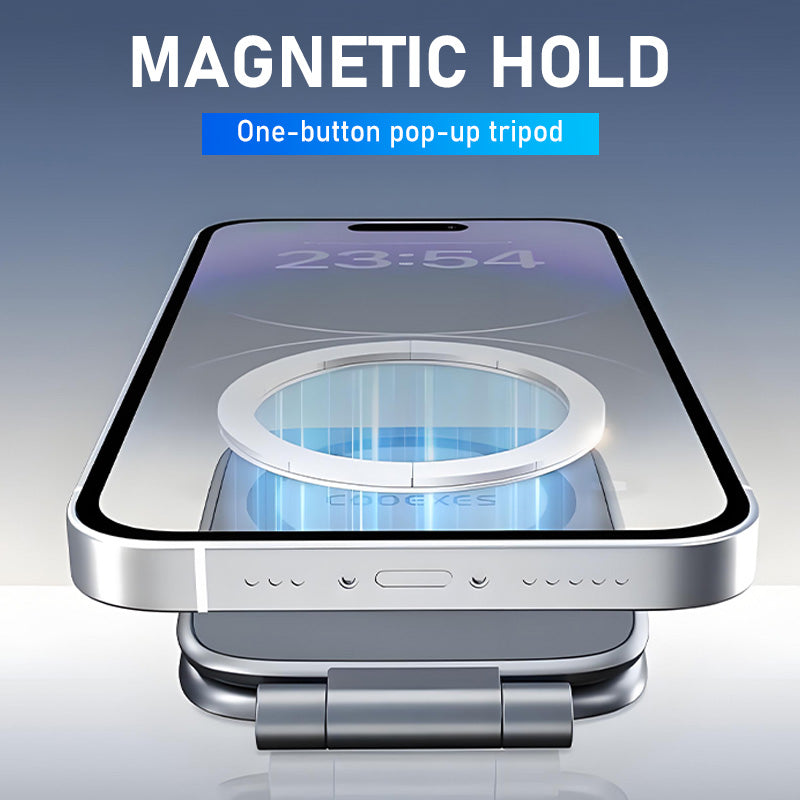 Magnetic mobile phone holder with strong hol
