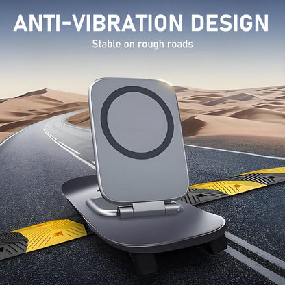 Magnetic mobile phone holder with strong hol