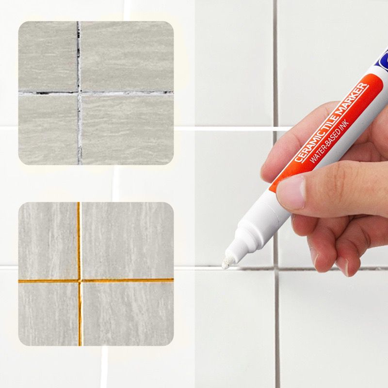 Mould-resistant and waterproof grout pen for ceramic tile