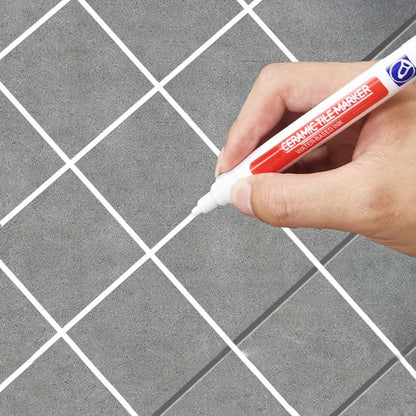 Mould-resistant and waterproof grout pen for ceramic tile