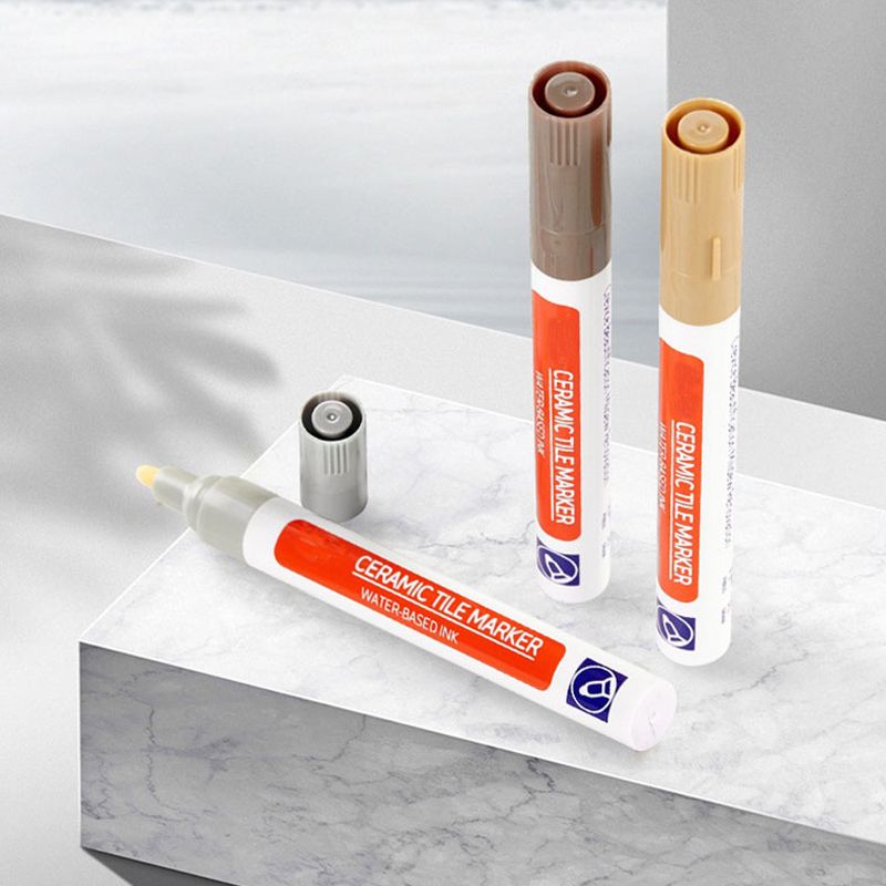 Mould-resistant and waterproof grout pen for ceramic tile