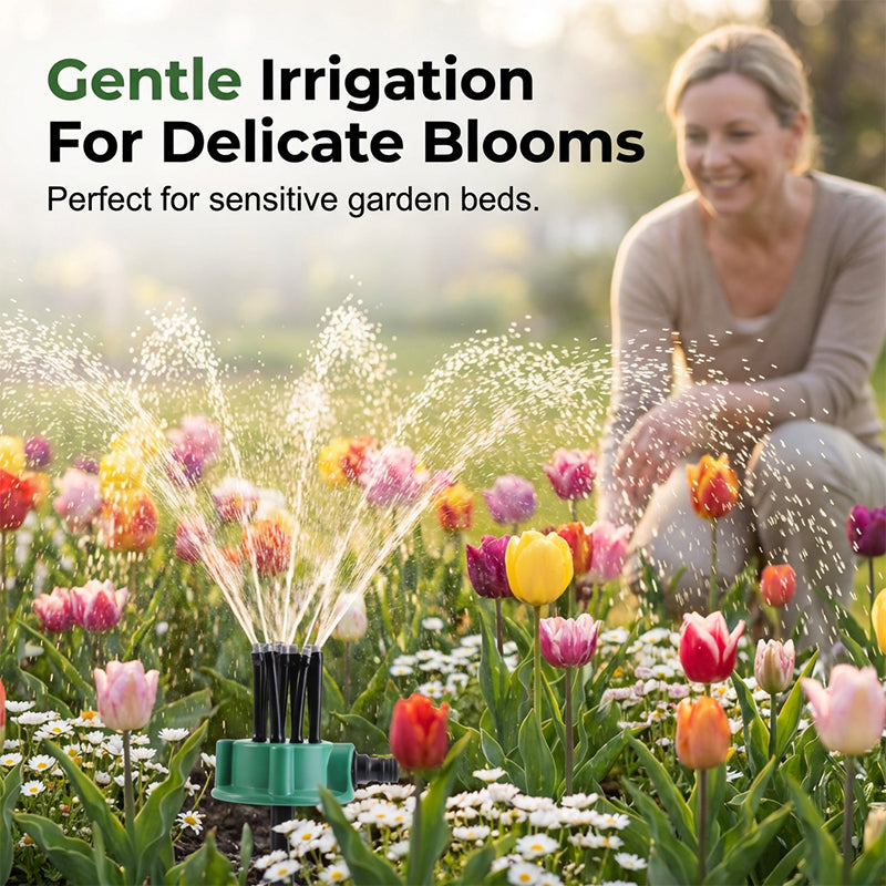 360° Coverage Precision Garden Irrigation Sprinkler  Buy 2  Get 1 FREE – you get 3!