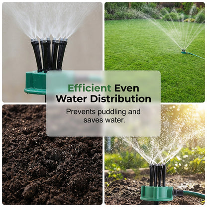 360° Coverage Precision Garden Irrigation Sprinkler  Buy 2  Get 1 FREE – you get 3!