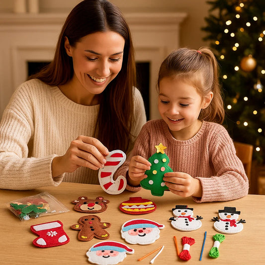 Christmas toy for children DIY sewing toy