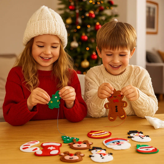 Christmas toy for children DIY sewing toy