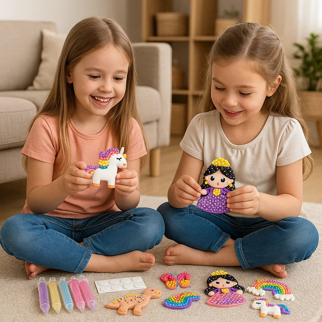 Magical bead painting – DIY kit for childre
